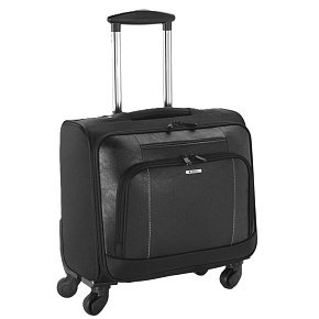 Kufřík na spisy a notebook 15.6" se 4 kolečky PILOTOS 404309