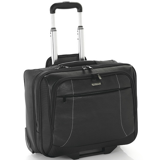 Kufřík na spisy a notebook 15,6" se 2 kolečky PILOTOS 404308