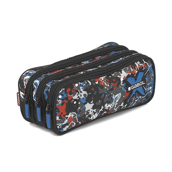 Pouzdro 3 zipy FLOW 216011