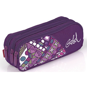 Pouzdro 3 zipy BERRY 215711 Pouzdro 3 zipy BERRY 215711